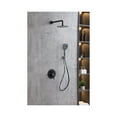 thumbnail image 4 of Elegant Kitchen & Bath FAS-9001MBK George Complete Shower Faucet System with Rough-in Valve, Matte Black, 4 of 10