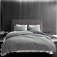 thumbnail image 2 of Vera Wang  Waffle Pique Duvet Cover Set, 2 of 5