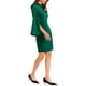 thumbnail image 4 of Vestido Lápiz Chic INSPIRE para Mujeres, con Mangas Cortas, Ajustado, Mini, Cuerpo Ceñido, Color Verde, 4 of 5