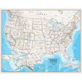 thumbnail image 1 of Contemporary Laminated Wall Map, United States, 1 of 3