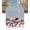 Mist Blue, variant on Ldtrchee Grey Christmas Snowman Table Runner 48 Inches, Snowflake Winter Bed Runner Dresser Scarves Tabletop for Indoor Outdoor Parties/Ceremony/Banquet, 13" x 48"
