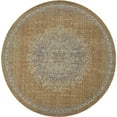 thumbnail image 2 of 6' Round  Polyester Sage Area Rug, 2 of 6