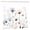 Color 5, variant on Amarainy Polyester Shower Curtain Leopard Print Pattern For Home Bathroom Bath Tub Decoration 72x72 inch