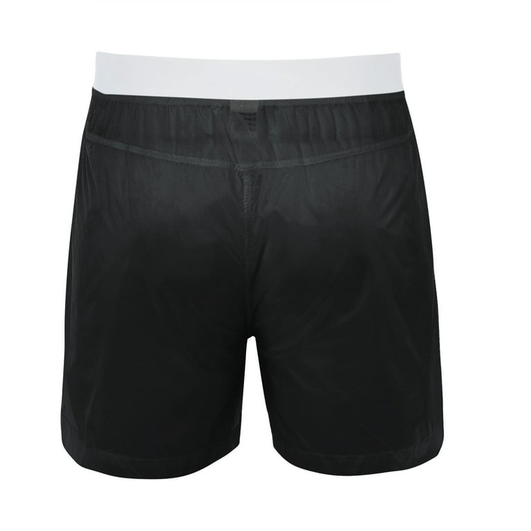 Men's Unlined Transparent Shorts Fashion Casual Pants Sports Beach