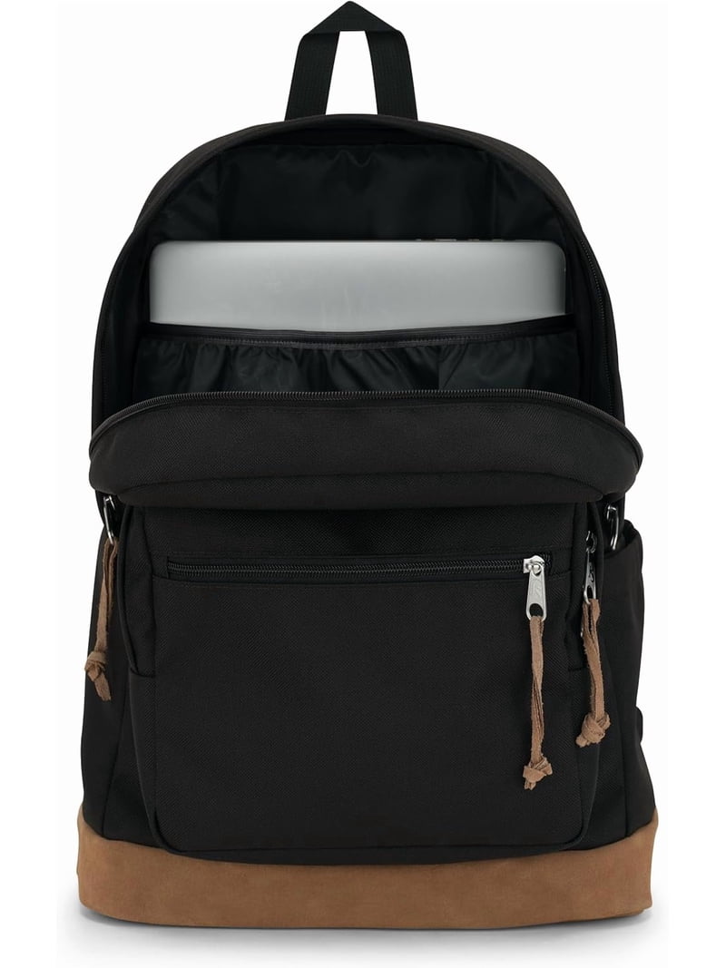JANS Right Pack Backpack, Durable Daypack with Padded 15" Laptop Sleeve, Spacious Main Compartment & Integrated Water Bottle Pocket, Black JANS Right Pack Backpack, Durable Daypack with Padded 15" Laptop Sleeve, Spacious Main Compartment & Integrated Water Bottle Pocket, Black