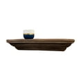 thumbnail image 3 of Hidden Storage Shelf Floating Mantle (Special Walnut) by Bellewood Designs, 3 of 8