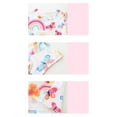 thumbnail image 6 of Emy Dola Toddler Girl Summer Short Sleeve Dress For 2-8 Years Kids Casual Playwear Rainbow Print Easter Dresses, 6 of 6