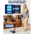 thumbnail image 6 of Cordless Vacuum Cleaner, 45KPA Stick Vacuum for Home, 40-Min Runtime, LED Display, Lightweight Self-Standing Vacuum for Pet Hair, Carpet, Hard Floor, 6 of 11