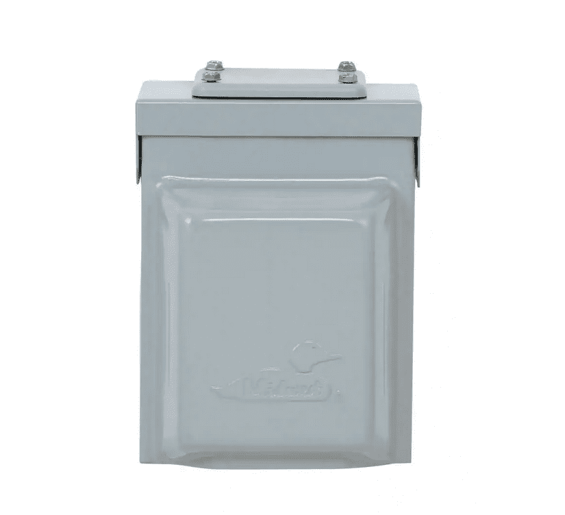 GE ENERGY INDUSTRIAL SOLUTIONS Midwest Electric 50A 120/240V Outdoor Raintite Receptacle Enclosure U054P
