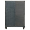 thumbnail image 6 of Andover 6-drawer Tempered Glass Door Chest Dark Oak, 6 of 11