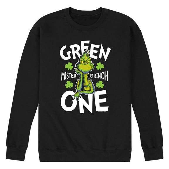 The Grinch - Green One - Men's Crew Neck Fleece Pullover