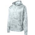 thumbnail image 5 of Sport-Tek Sport Wick CamoHex Fleece Hooded Pullover-L (White), 5 of 6