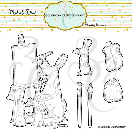 UPC: 0810043855044 | Colorado Craft Company Metal Die Set-Art Is-By Anita Jeram