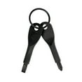 thumbnail image 3 of 2pcs/Set, Portable Phillips Slotted Screwdriver Key Ring, Multi Functional Mini Pocket Repair Tool Gadget, Camping Accessories, 3 of 4
