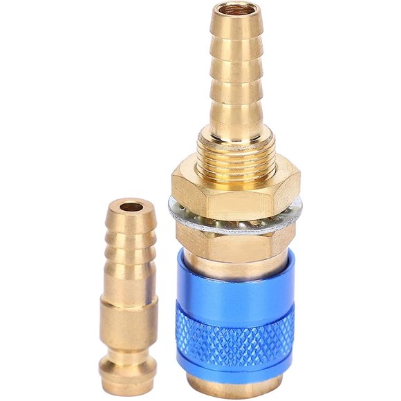M8 Gas And Water Quick Connector Water And Gas Cooled Adapter For Mig Tig Torch Fitting Welder Torch Fitting Jskee