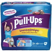 Huggies Pull-Ups Learning Designs Boys' Training Pants Mega Pack, Size 3T-4T, 38 Count