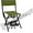 Green, variant on Folding Fishing Chair with Rod Holder,  & Portable for Outdoor Activities