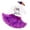 Purple, variant on HCYSFG Girls Halloween Outfit Sets Graphic Print Holiday 3 Piece Party Clothing Sets Crewneck Long Sleeve Bodysuit Tutu Skirt Matching Sets