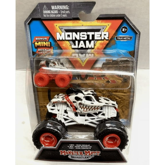 Monster Jam Mj 1:64t Die Cast   Bonus Mini