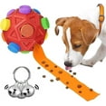 thumbnail image 1 of Interactive Dog Toys Snuffle Ball Encourage Natural Foraging Skills Slow Food Training to Relieve Boredom and Stimulating Cloth Strip With Hidden Food Dog Puzzle Toys for Large Medium Sma, 1 of 7