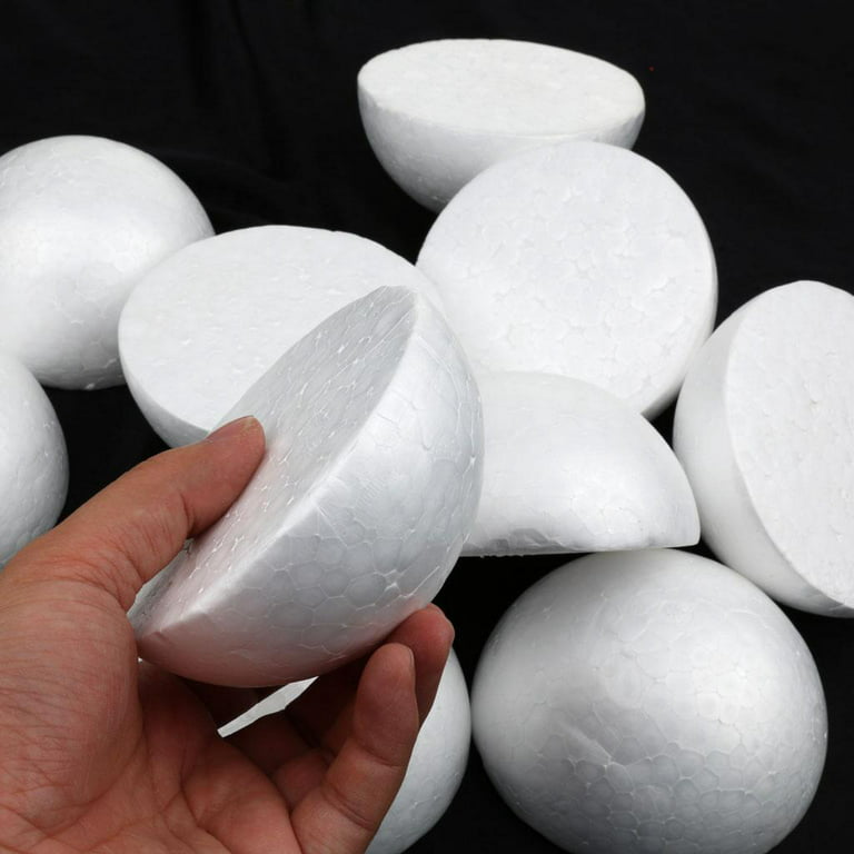 Foam Balls Half 5cm 10cm Small Foam Balls Small Balls Foam Craft