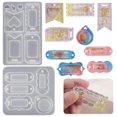 thumbnail image 2 of Multipurpose Sturdy Silicone Resin Castes Silicone Molds with Elliptical Love Sand Effect Home Accessory for Any Ages, 2 of 4