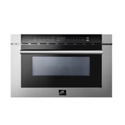 Forno Capoliveri 24" Microwave Drawer, Stainless-Steel, 1.2 cu.ft., 900 Watt