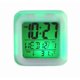 thumbnail image 5 of Reloj despertador digital LED en forma de cubo con luz que cambia de color, 5 of 5