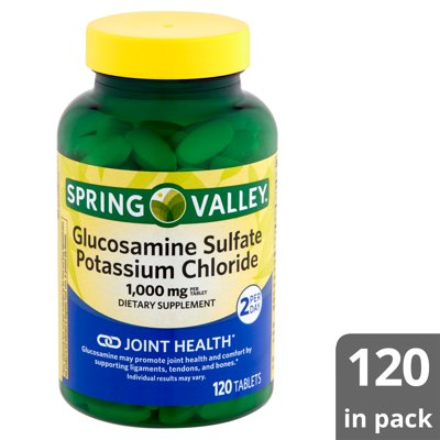 Buy Spring Valley Glucosamine Sulfate Potassium Chloride Dietary Supplement 1 000 Mg 1 Count Online In Taiwan Buy Spring Valley Glucosamine Sulfate Potassium Chloride Dietary Supplement 1 000 Mg 1 Count Online In Taiwan