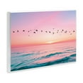 thumbnail image 3 of Stupell Industries Flight Over Pastel Ocean Wall Plaque Art design by Pink Sherbet Photography, 10 x 15, 3 of 7