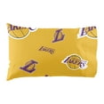 thumbnail image 4 of NBA Los Angeles Lakers Bed in Bag Set, Full Size, Team Colors, 100% Polyester, 5 Piece Set, 4 of 4