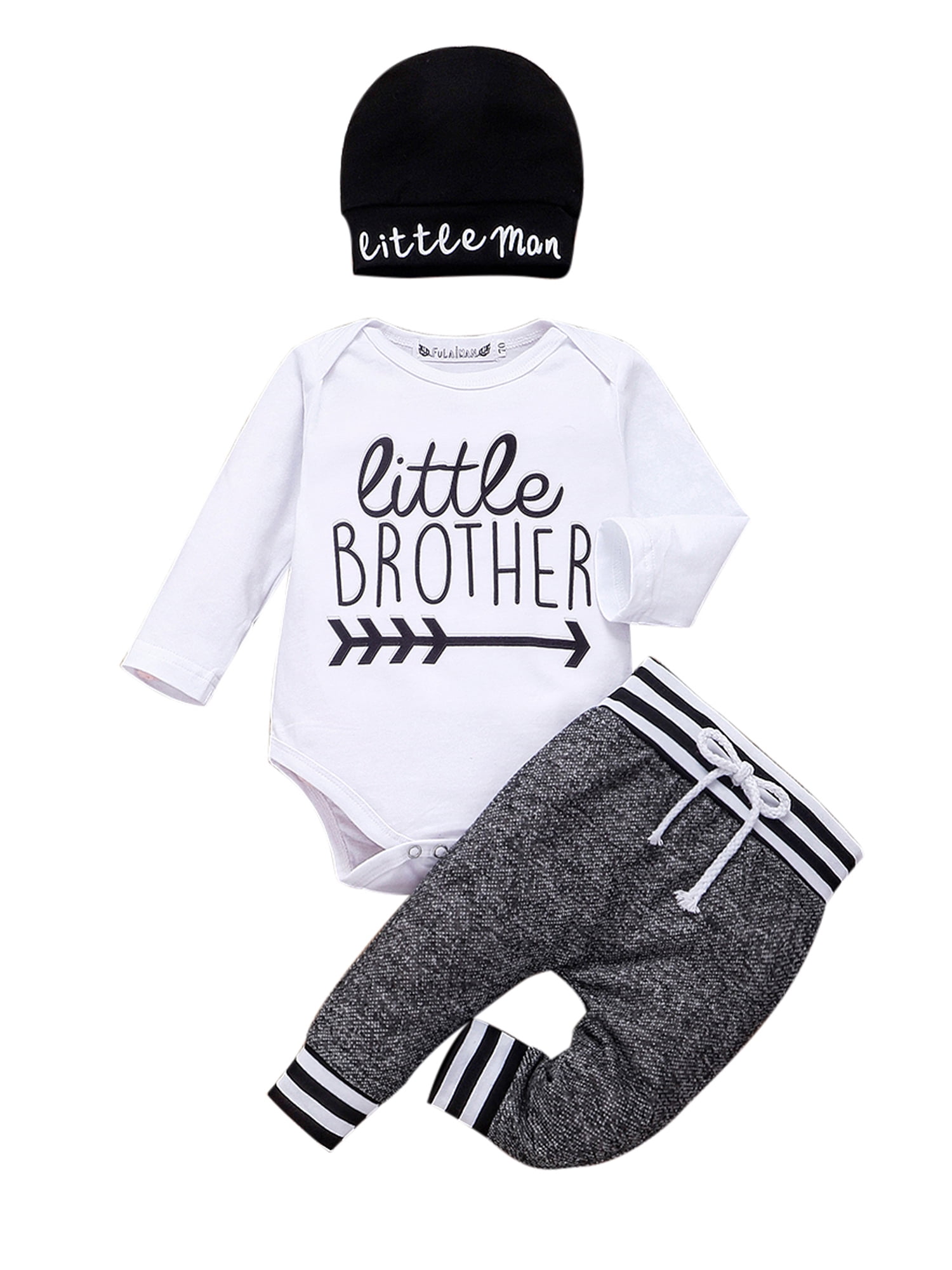 man and baby matching clothes