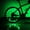 Green, variant on Bicycle Lights Mountain Bike Frame Adornment Lights Bicycle Spoke Lights Night Cycling Wheel Lantern Car Accessories