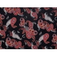 thumbnail image 2 of Zelouf Print On Ity  , Sewing, DIY, Crafts Fabric by the Yard, 982 Blk/cinnamo, 50 Yard, 2 of 2
