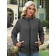 thumbnail image 5 of Chaqueta Impermeable para Mujer, Cortavientos, Impermeable, con Capucha, Plegable y Bolsillos. Gris Oscuro XL, 5 of 9