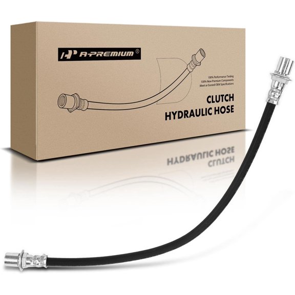 A-Premium Clutch Hydraulic Hose Line Compatible with Toyota Corolla & Geo Prizm 1993 1994 1995 1996 1997, 1.6L 1.8L Naturally Aspirated, Replace# 9093101102, 94856172