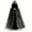 Black, variant on Girls Elsa Hooded Princess Cape Kids Play Snow Cape Queen Hooded Cloak 2-10Years