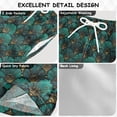 thumbnail image 2 of FORMRS Boys Swim Trunks Quick Dry Mesh Lining Beach Boardshorts, Sizes XS-XL, Green Art Abstract Pattern, 2 of 7