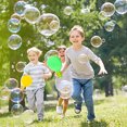 thumbnail image 4 of QIPOPIQ Bubble Wand Racket Set, Bubble Wand Toys, Funny Bubble Making Machine Educational Kids Interaction Elasticity Blowing Unbreakable Outdoor Bubble Toys, 4 of 9