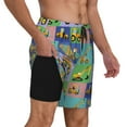 thumbnail image 3 of Haiem Construction Machinery Men'S Quick-Dry Swim Trunks: Comfortable Beach Shorts With Mesh Lining And Pockets - Ideal For Swimming And Sunbathing Medium, 3 of 9