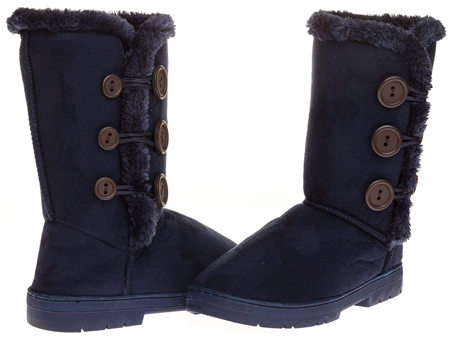 ladies navy boots size 5