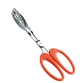 thumbnail image 1 of Pinzas de acero inoxidable para alimentos, pinzas multifuncionales para buffet, pinzas para barbacoa de cocina Cabeza Ancha Naranja, 1 of 9