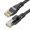 Black, variant on Necvior Cat6 Ethernet Cable Highly Speed LAN Cable Internet Cable for Home Offices