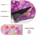 thumbnail image 6 of Round Rugs 4Ft, Pink Spring Floral Round Area Rug Washable Indoor Throw Carpet, Modern Oil Painted Daisy Botanical Soft Non Slip Circle Rug for Kitchen Nursery Room Home Decor Aesthetic, 6 of 8