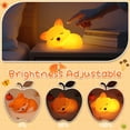 thumbnail image 2 of Luz nocturna de silicona Okayera Fox para niños, recargable, 2 of 8