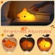 thumbnail image 2 of Luz nocturna de silicona Okayera Fox para niños, recargable, 2 of 8