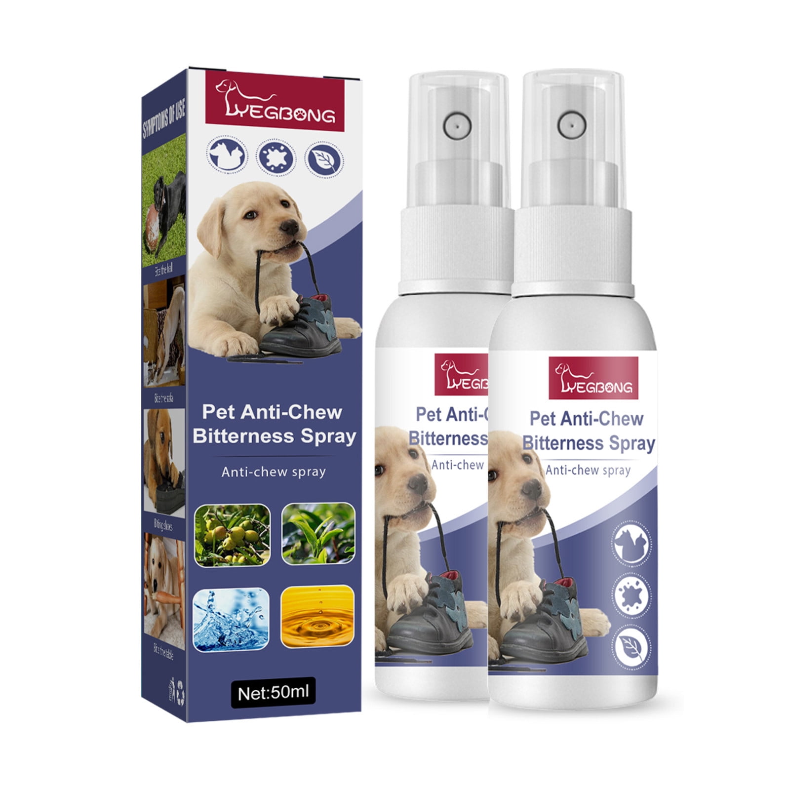 Save on Pet Supplies! Bitter Spray for Dog to Stop Chewing, No Chew