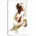 thumbnail image 3 of Designart Fashion Woman Canvas Wall Art, 3 of 4