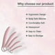 thumbnail image 5 of Qoqiu 5-pack Silicone Pelvic Floor Muscle Dilator Trainer Setpelvic Wand Massager For Womenpelvic Floor Muscle Trainer, Pelvic Floor Strengthening Yal, 5 of 5