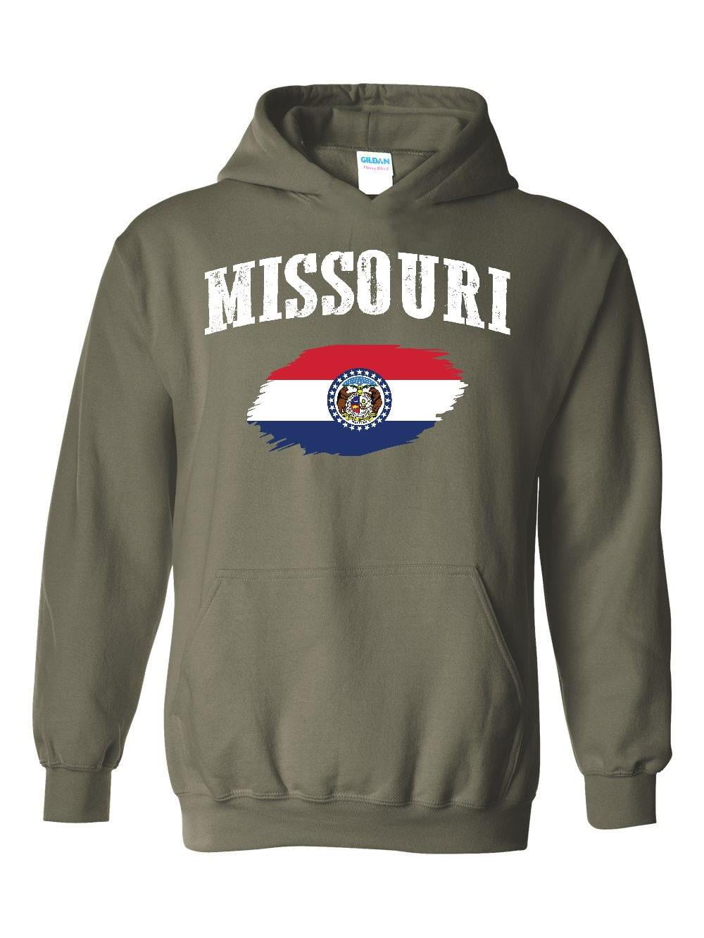 Mom's Favorite - Unisex Missouri State Flag Hoodie Sweatshirt - Walmart ...